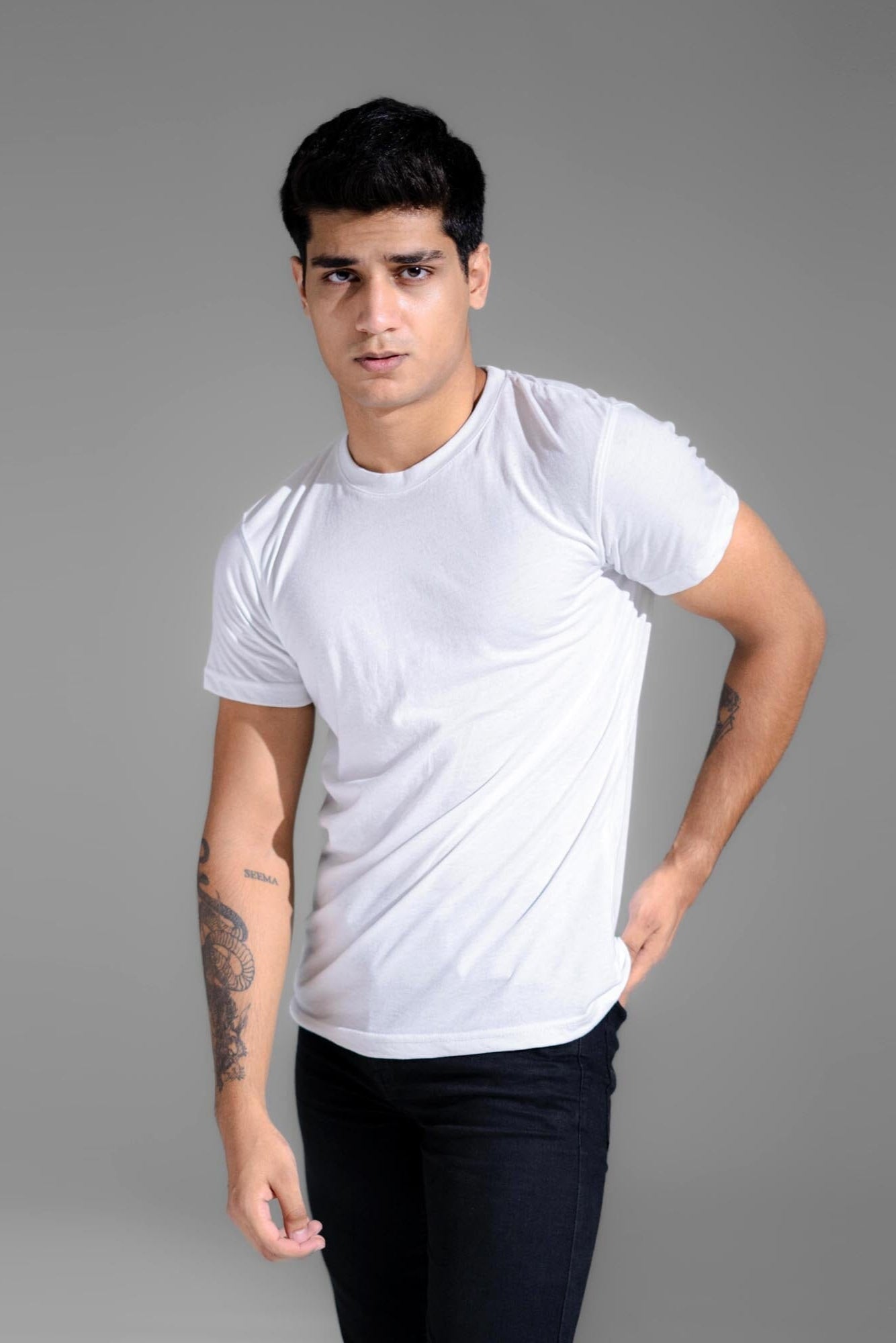 White