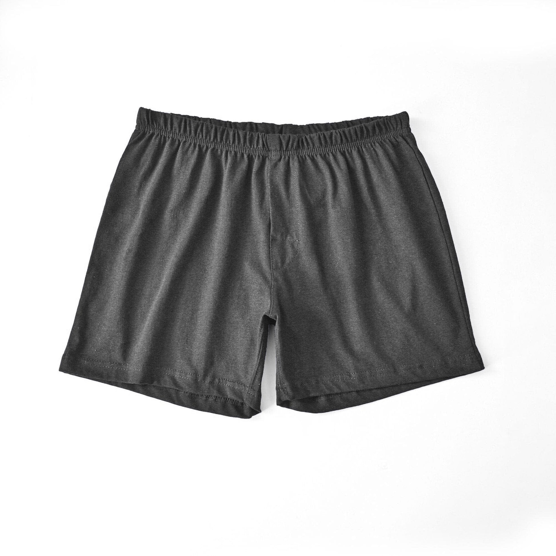 Polo Republica Men's Solid Boxer Shorts Men's Underwear Polo Republica Charcoal S 